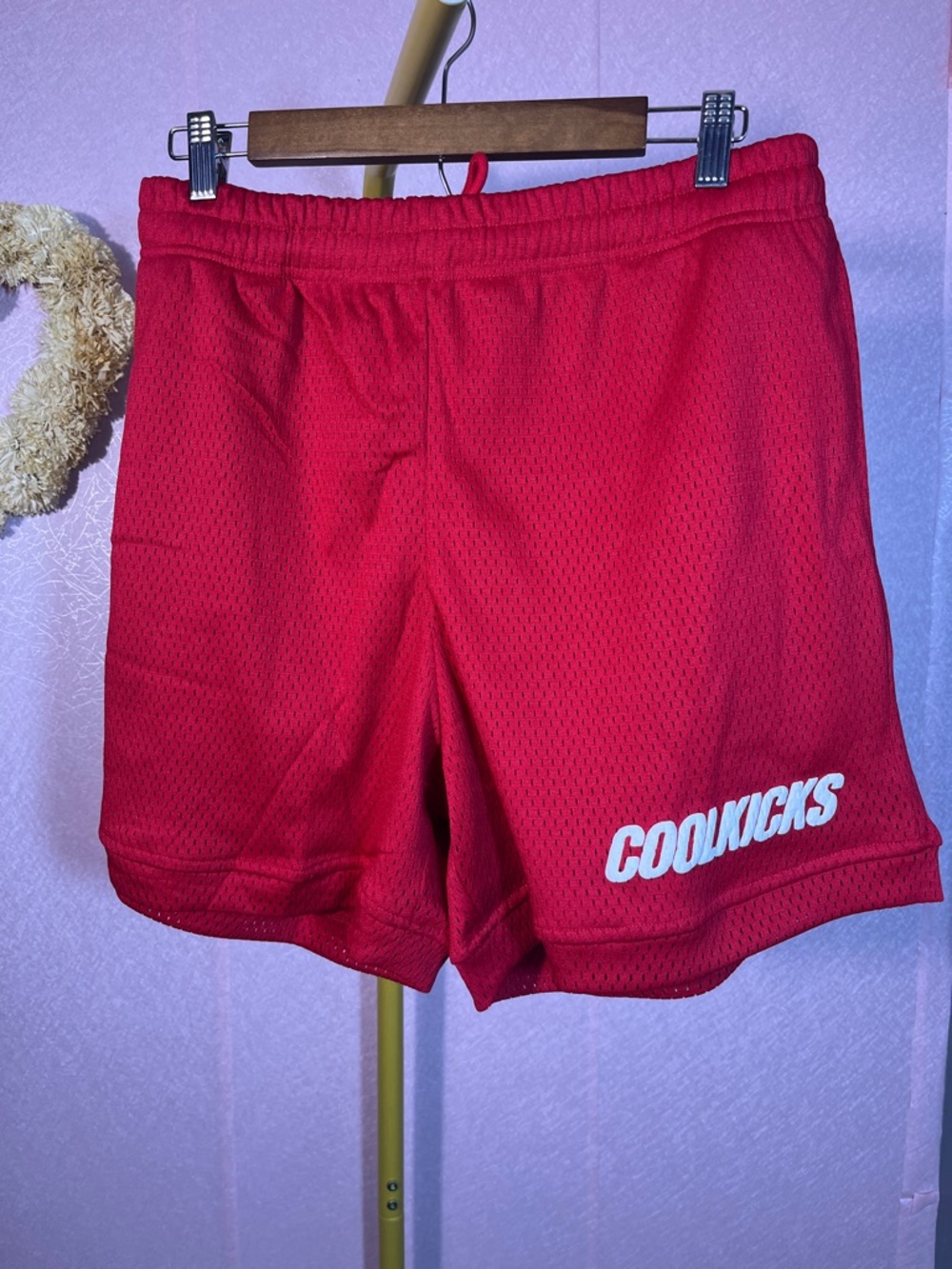 Cool Kicks - NWOT Men's Red Athletic Mesh Shorts